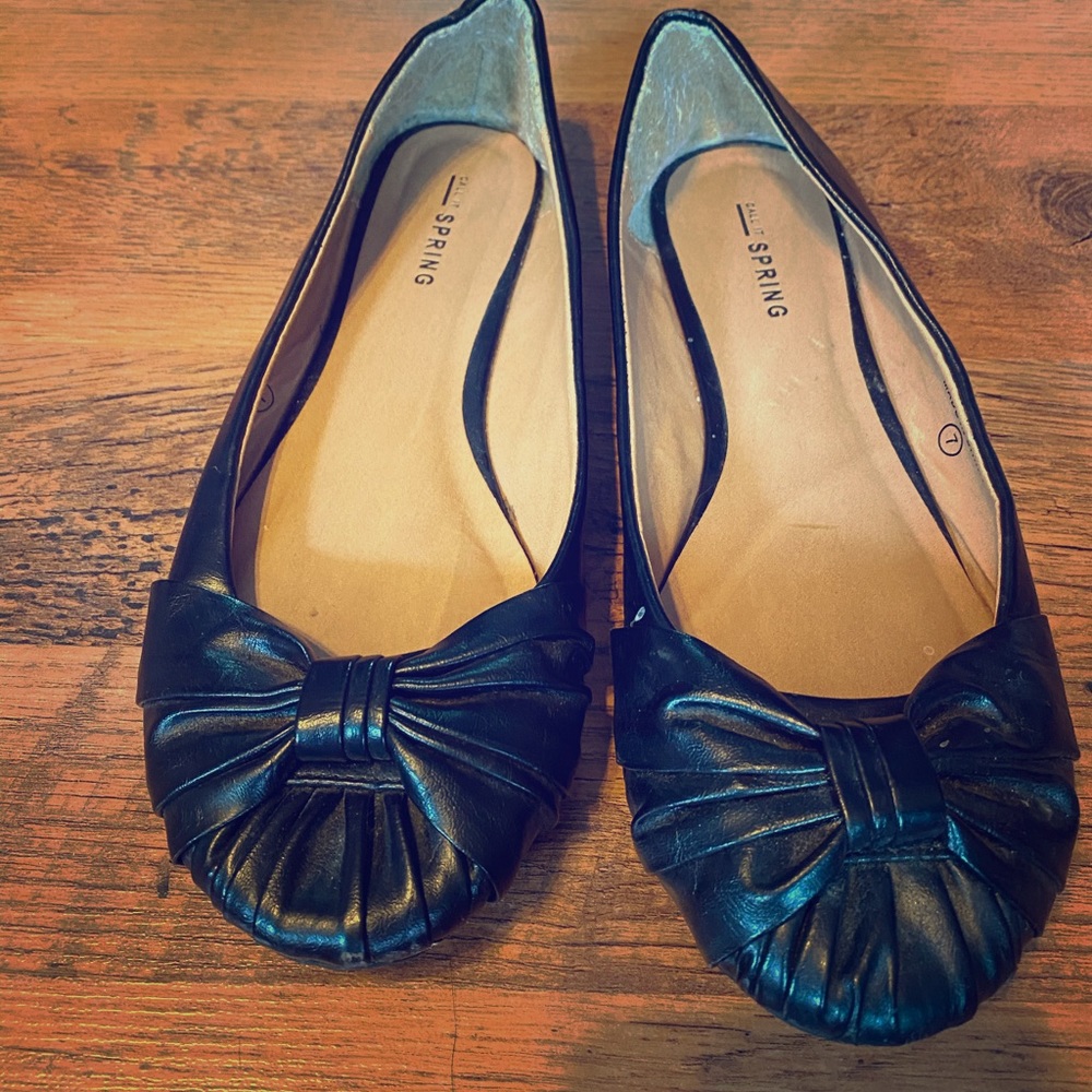Black flats
